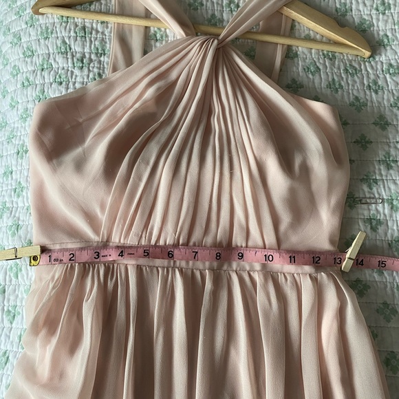 Blush Pink Bridal / Prom Gown 59” long - Picture 6 of 10